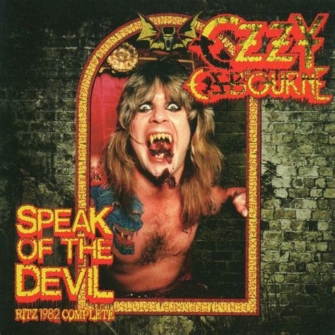 speak of the devil ozzy osbourne album